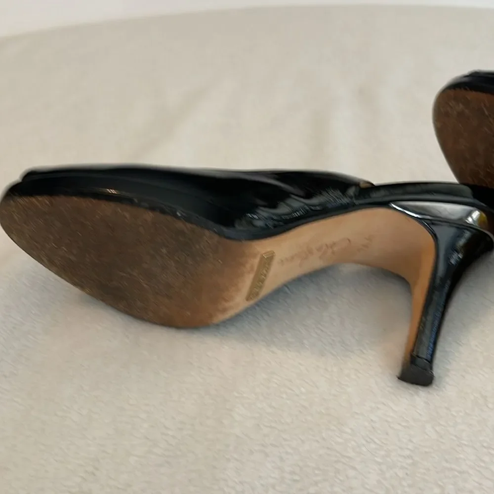 Cole Haan Patent Leather Sling Backs